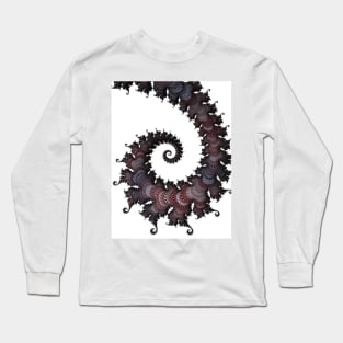 Patchwork Spiral Long Sleeve T-Shirt